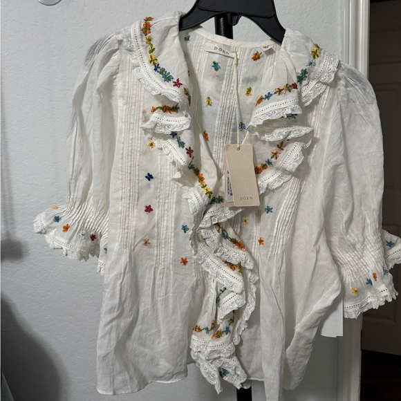 NWT Doen HETTIE TOP - Picture 6 of 8